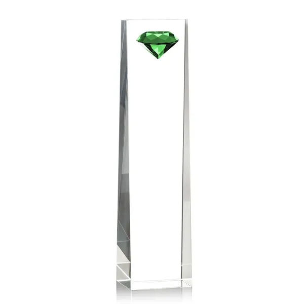 Our tapered optical crystal tower is highlighted with a sparkling gemstone... from ASI 84592 St Regis Group / St Regis
