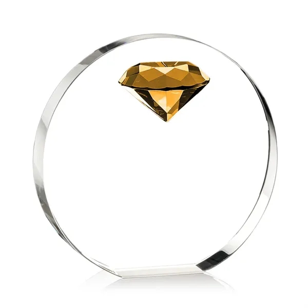 Our tapered optical crystal disc is highlighted with a sparkling faceted... from ASI 84592 St Regis Group / St Regis