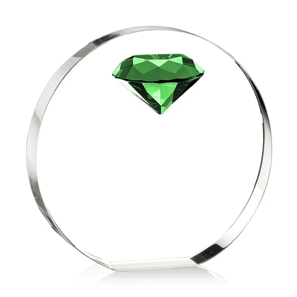 Our tapered optical crystal disc is highlighted with a sparkling faceted... from ASI 84592 St Regis Group / St Regis