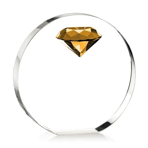 Our tapered optical crystal disc is highlighted with a sparkling faceted... from ASI 84592 St Regis Group / St Regis