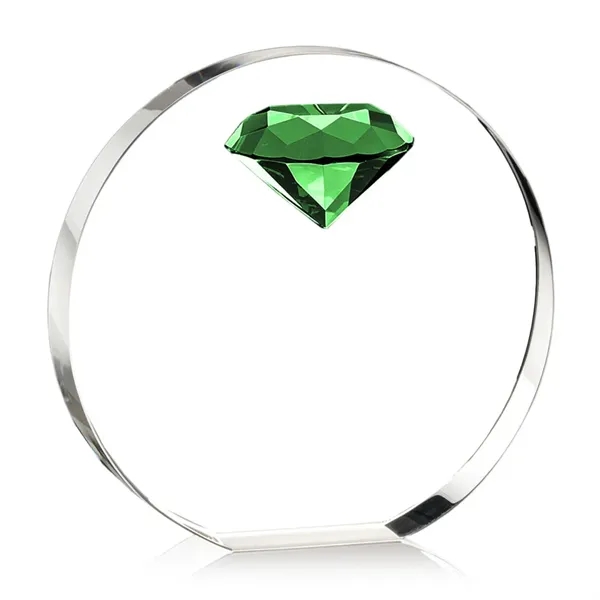 Our tapered optical crystal disc is highlighted with a sparkling faceted... from ASI 84592 St Regis Group / St Regis