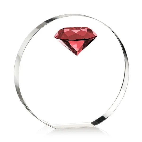 Our tapered optical crystal disc is highlighted with a sparkling faceted... from ASI 84592 St Regis Group / St Regis