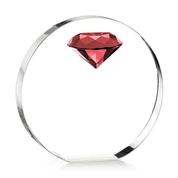 Our tapered optical crystal disc is highlighted with a sparkling faceted... from ASI 84592 St Regis Group / St Regis