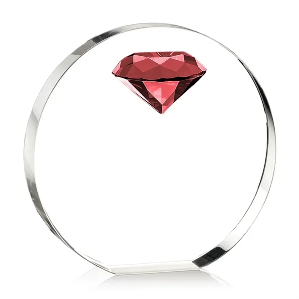 Our tapered optical crystal disc is highlighted with a sparkling faceted... from ASI 84592 St Regis Group / St Regis