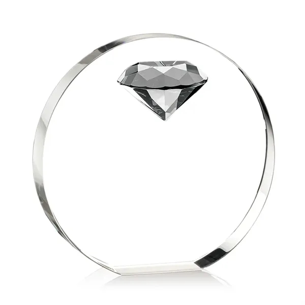 Our tapered optical crystal disc is highlighted with a sparkling faceted... from ASI 84592 St Regis Group / St Regis