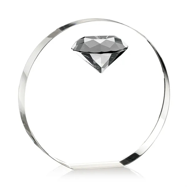 Our tapered optical crystal disc is highlighted with a sparkling faceted... from ASI 84592 St Regis Group / St Regis