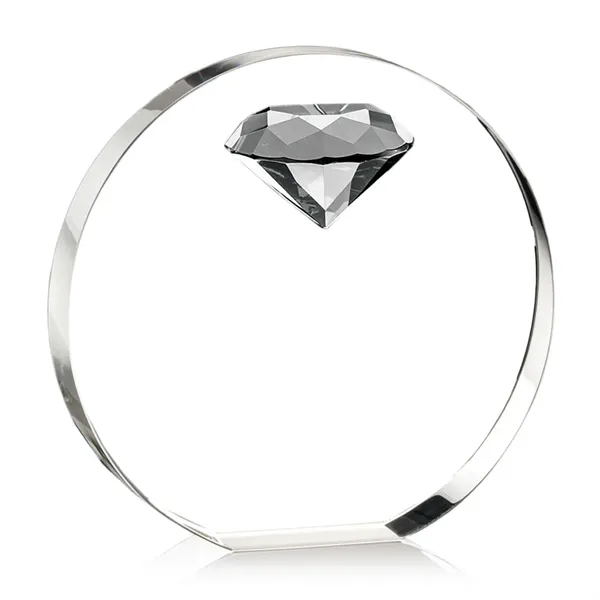 Our tapered optical crystal disc is highlighted with a sparkling faceted... from ASI 84592 St Regis Group / St Regis