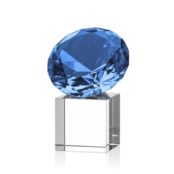 This award features a stunning sapphire gemstone mounted onto a reflective... from ASI 84592 St Regis Group / St Regis
