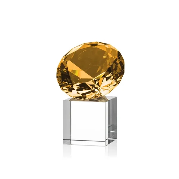 This award features a stunning amber gemstone mounted onto a reflective... from ASI 84592 St Regis Group / St Regis