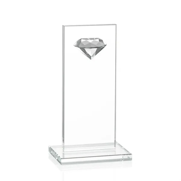 Dazzling Diamond Award Features a multi-faceted half diamond ornament perched high... from ASI 84592 St Regis Group / St Regis