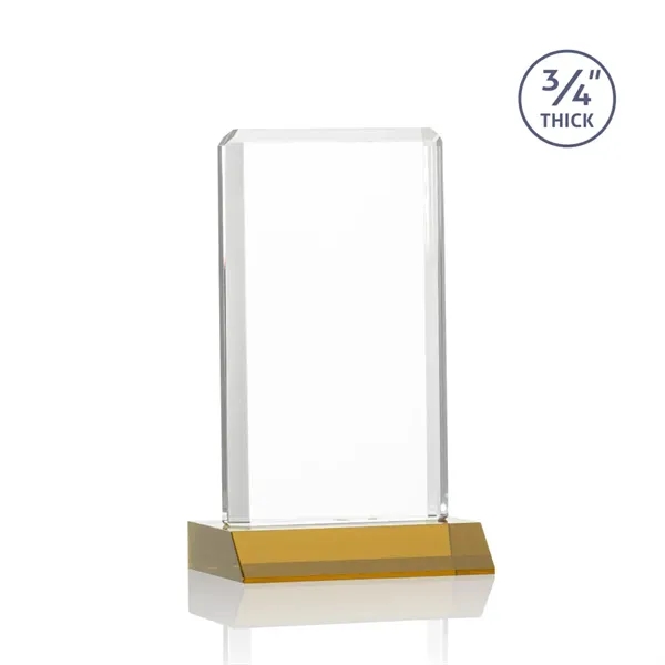 The Southport Award features a beveled Starfire Crystal with an Amber... from ASI 84592 St Regis Group / St Regis