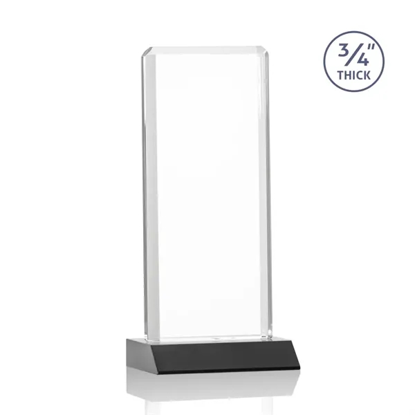 The Southport Award features a beveled Starfire Crystal with a Black... from ASI 84592 St Regis Group / St Regis