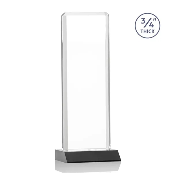 The Southport Award features a beveled Starfire Crystal with a Black... from ASI 84592 St Regis Group / St Regis