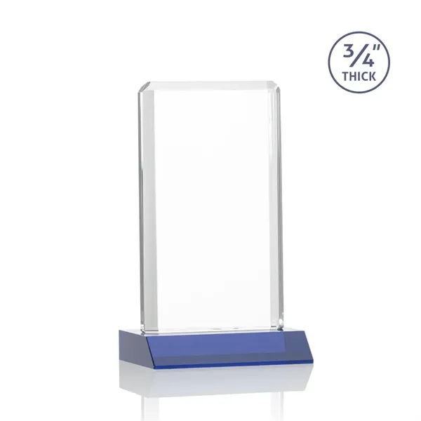 The Southport Award features a beveled Starfire Crystal with a Blue... from ASI 84592 St Regis Group / St Regis