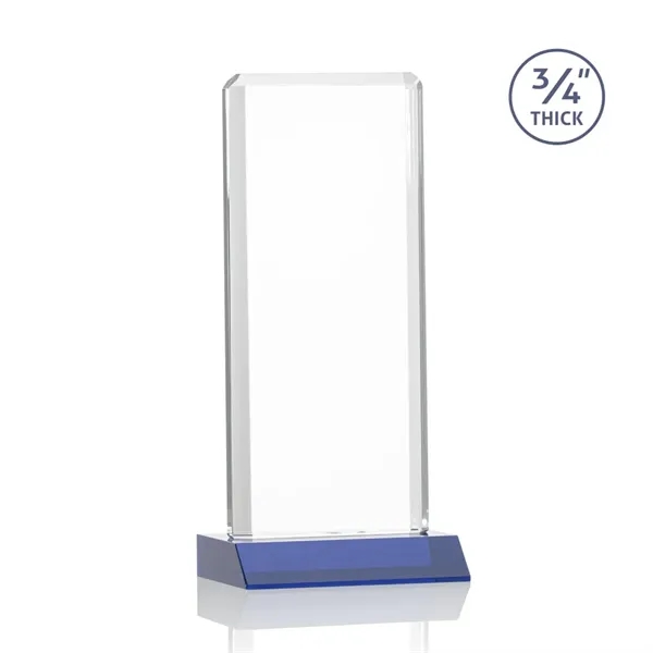The Southport Award features a beveled Starfire Crystal with a Blue... from ASI 84592 St Regis Group / St Regis