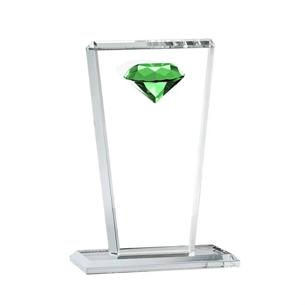 This tapered Crystal Award features a sparkling faceted gemstone to give... from ASI 84592 St Regis Group / St Regis