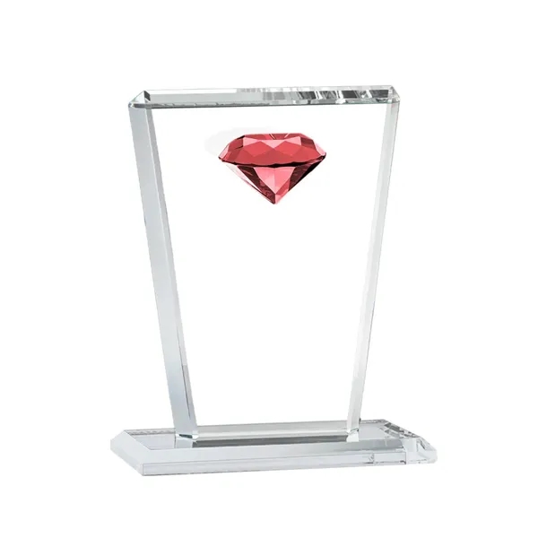 This tapered Crystal Award features a sparkling faceted gemstone to give... from ASI 84592 St Regis Group / St Regis
