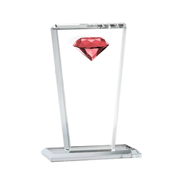 This tapered Crystal Award features a sparkling faceted gemstone to give... from ASI 84592 St Regis Group / St Regis