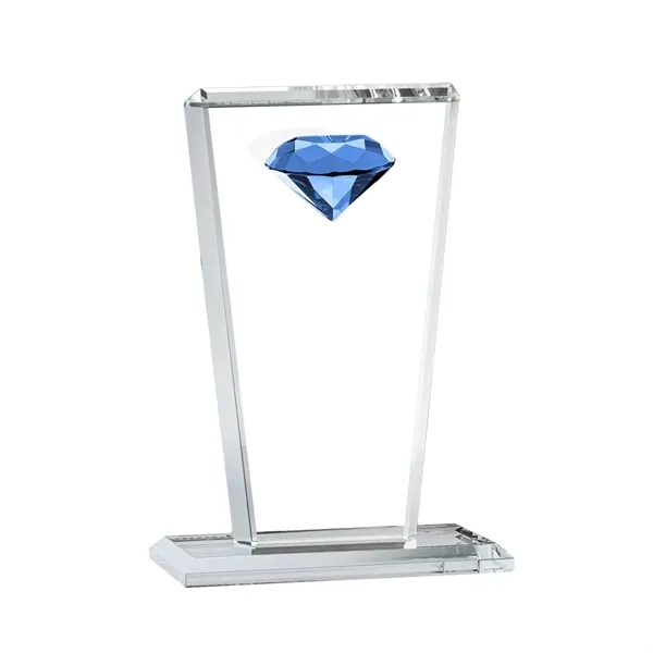 This tapered Crystal Award features a sparkling faceted gemstone to give... from ASI 84592 St Regis Group / St Regis