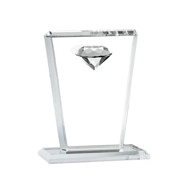 This tapered Crystal Award features a sparkling faceted gemstone to give... from ASI 84592 St Regis Group / St Regis