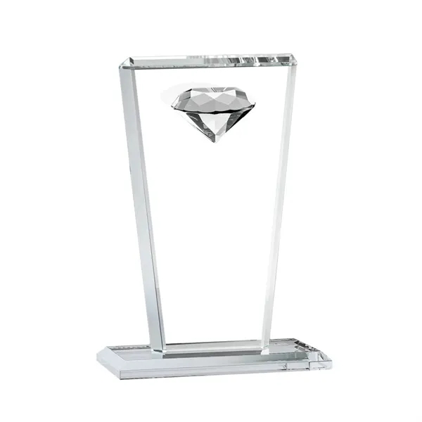 This tapered Crystal Award features a sparkling faceted gemstone to give... from ASI 84592 St Regis Group / St Regis