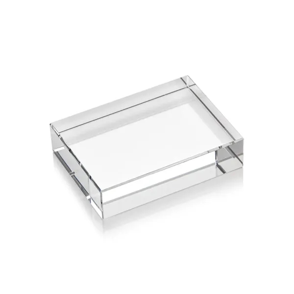 The Abbott Optical VividPrint™ Paperweight features a 1" thick 3" x... from ASI 84592 St Regis Group / St Regis
