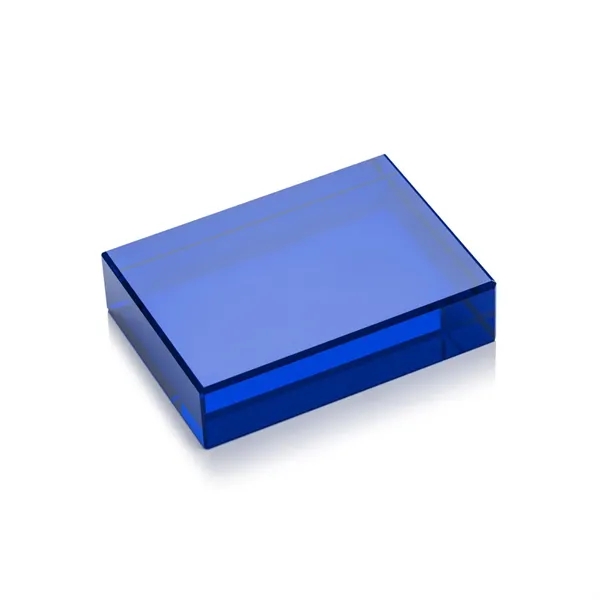 The Abbott Optical VividPrint™ Paperweight features a 1" thick 3" x... from ASI 84592 St Regis Group / St Regis