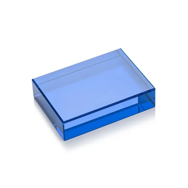 The Abbott Optical VividPrint™ Paperweight features a 1" thick 3" x... from ASI 84592 St Regis Group / St Regis