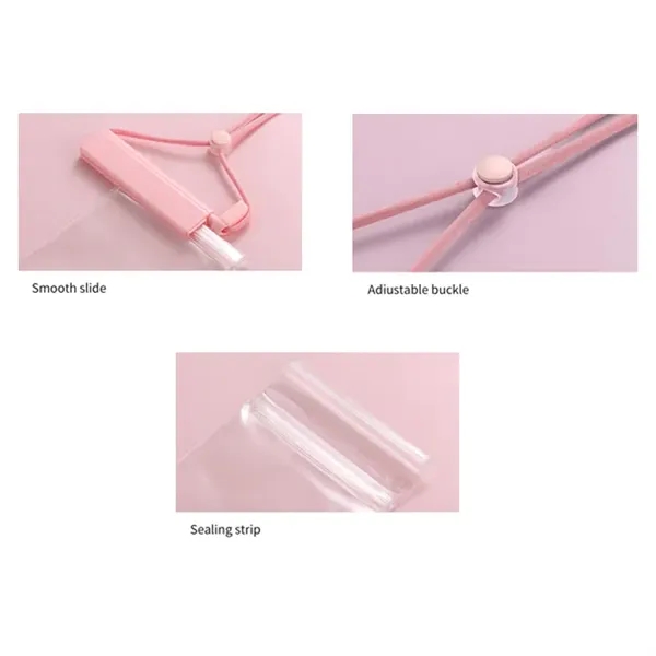 Made with abs food grade pouch that keeps your phone dry... from ASI 63776 KTI Networks Inc / KTI Promo