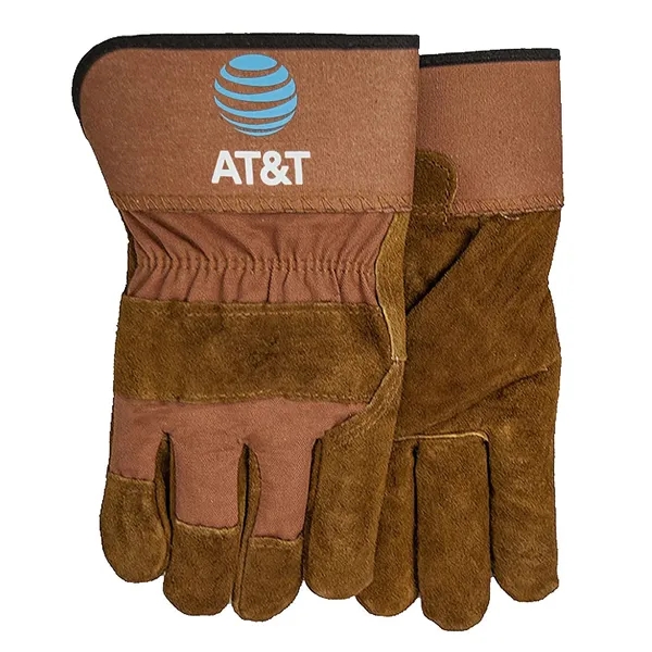 Brown Suede Work Gloves.... from ASI 90160 Suntex Industries