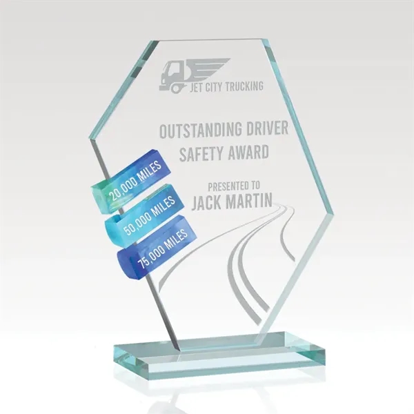 Fashioned in shining Starphire glass, the Nikoli Concerto allow you to... from ASI 93986 Visions/Awardcraft / Visions Awards