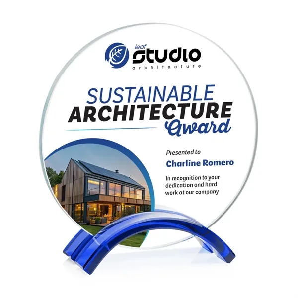 Celebrate achievement with the Starfire Crystal Holton VividPrint™ Award!... from ASI 84592 St Regis Group / St Regis