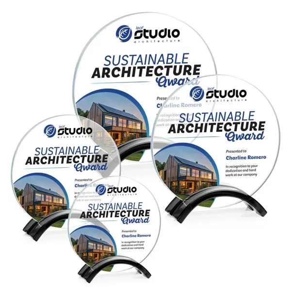 Celebrate achievement with the Starfire Crystal Holton VividPrint™ Award!... from ASI 84592 St Regis Group / St Regis