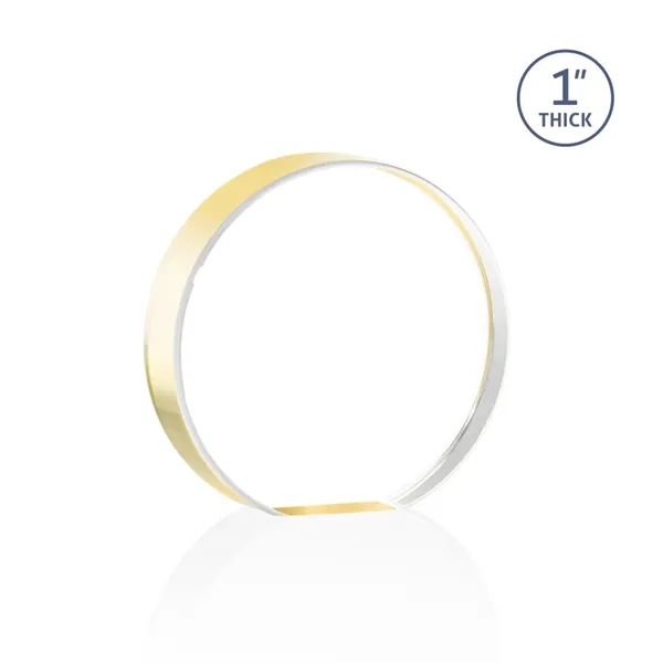 Narita Circle VividPrint™ Award - Gold... from ASI 84592 St Regis Group / St Regis