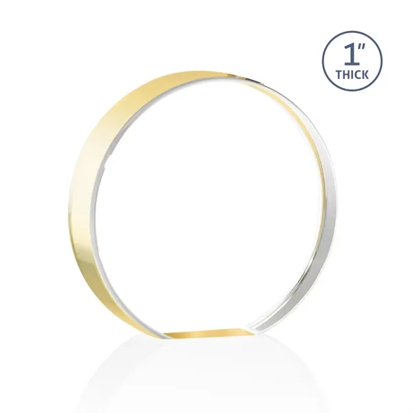 Narita Circle VividPrint™ Award - Gold... from ASI 84592 St Regis Group / St Regis