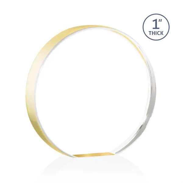 Narita Circle VividPrint™ Award - Gold... from ASI 84592 St Regis Group / St Regis