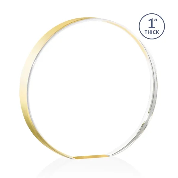 Narita Circle VividPrint™ Award - Gold... from ASI 84592 St Regis Group / St Regis