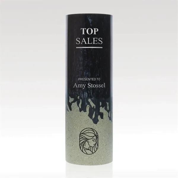 Sleek column award in concrete and resin... from ASI 93986 Visions/Awardcraft / Visions Awards