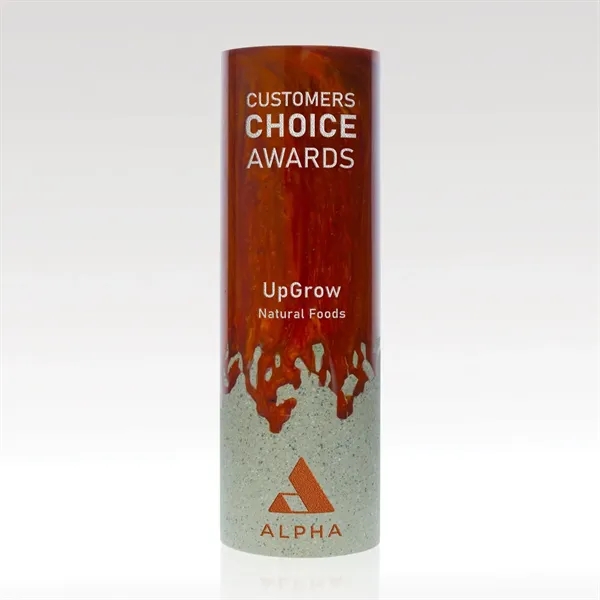 Sleek column award in concrete and resin... from ASI 93986 Visions/Awardcraft / Visions Awards