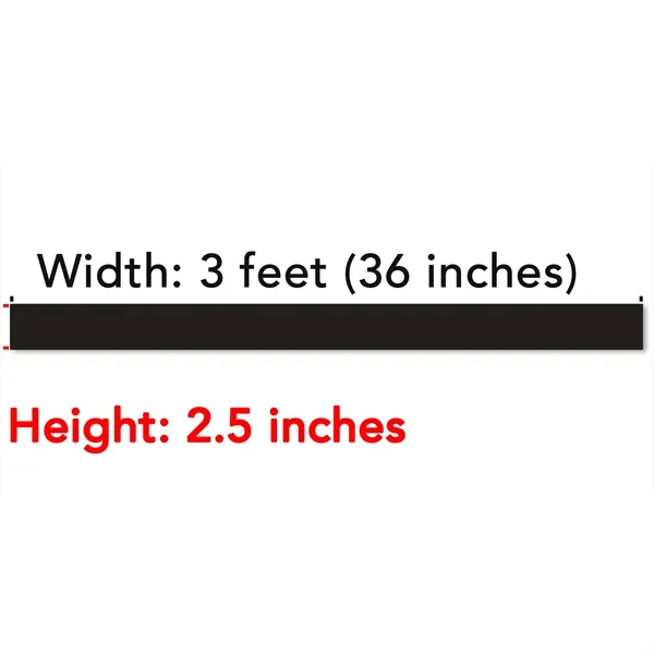 Resistor Strip™ 3' x 2.5". Non-latex. Large imprint area offers platform... from ASI 34345 Ad Bands Plus / Ad-Bands Alliance Rubber