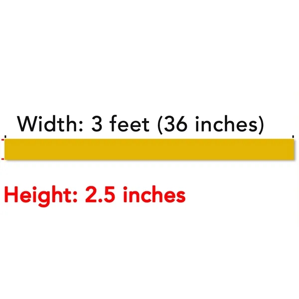Resistor Strip™ 3' x 2.5". Non-latex. Large imprint area offers platform... from ASI 34345 Ad Bands Plus / Ad-Bands Alliance Rubber