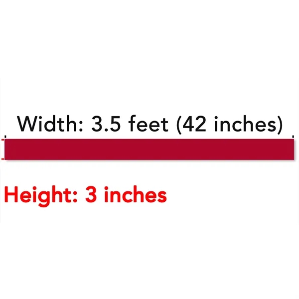 Resistor Strip™ 3.5' x 3". Non-latex. Large imprint area offers platform... from ASI 34345 Ad Bands Plus / Ad-Bands Alliance Rubber