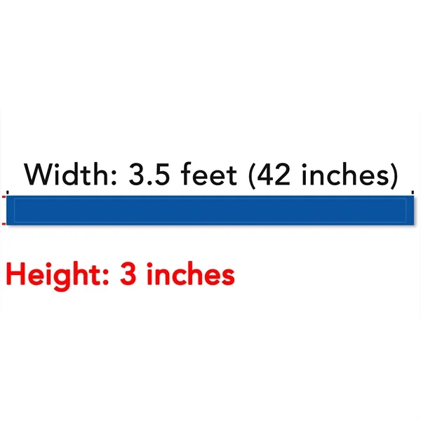 Resistor Strip™ 3.5' x 3". Non-latex. Large imprint area offers platform... from ASI 34345 Ad Bands Plus / Ad-Bands Alliance Rubber
