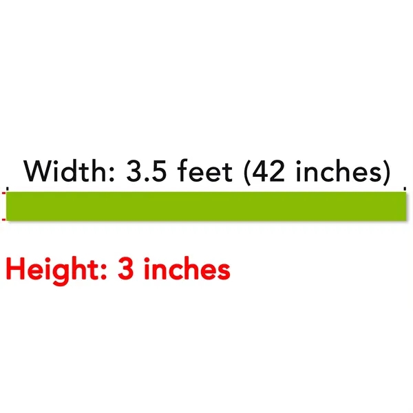 Resistor Strip™ 3.5' x 3". Non-latex. Large imprint area offers platform... from ASI 34345 Ad Bands Plus / Ad-Bands Alliance Rubber