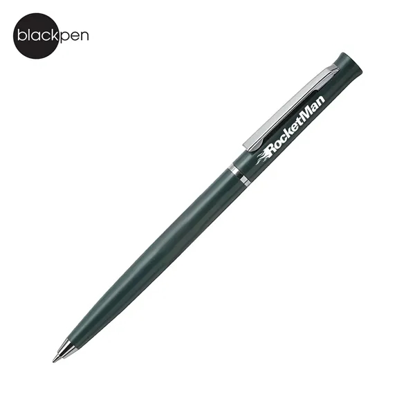 Blackpen Twist-Action Plastic Ballpoint Pen... from ASI 62820 International Merch Concepts