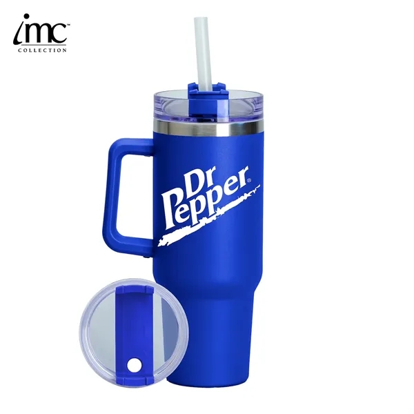 40 oz Stainless Steel Insulated Hot/Cold Tumbler with Straw... from ASI 62820 International Merch Concepts