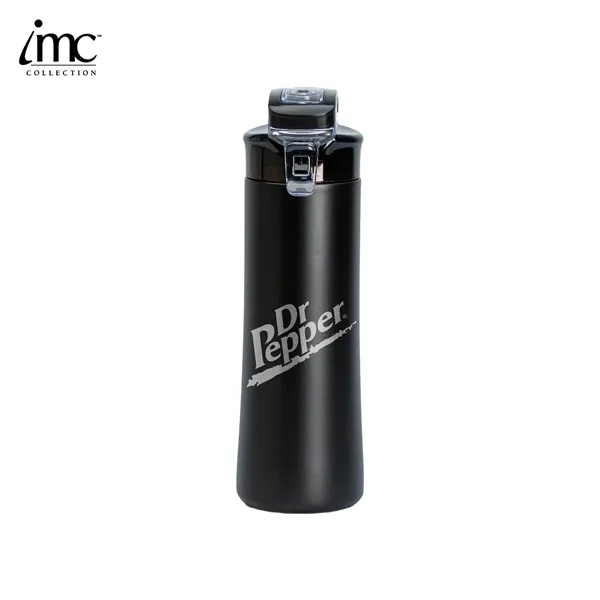 23 Oz Stainless Steel Flip-Top Lid Sport Bottle, Folding Handle... from ASI 62820 International Merch Concepts