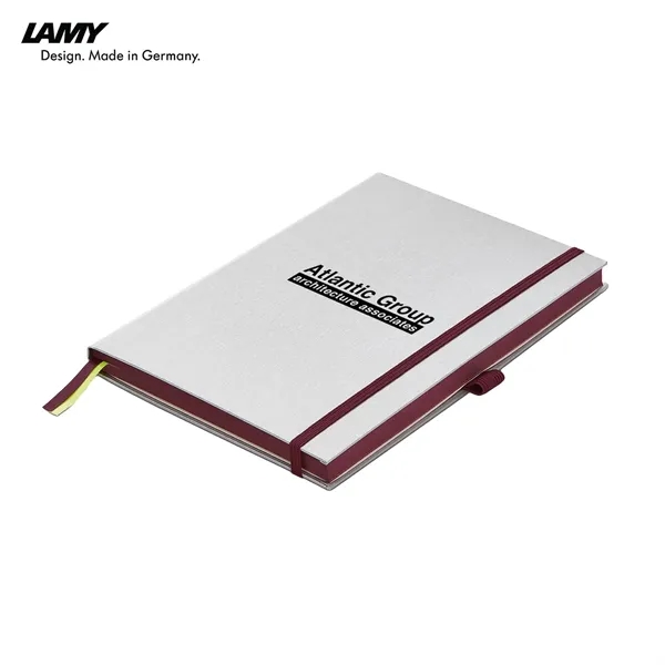 Lamy A5 Hard Cover Ivory Notebook Ruled Pages Pen Loop Ribbon... from ASI 62820 International Merch Concepts