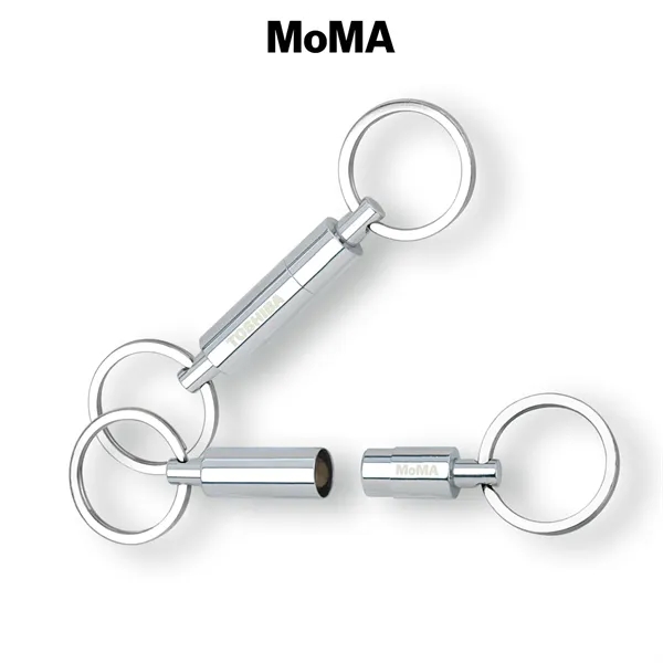 MoMA Magnetic Pull-Apart Valet Split-Rings Keychain... from ASI 62820 International Merch Concepts