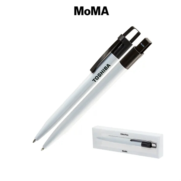 MoMA Click-Action Aluminum Ballpoint Pen... from ASI 62820 International Merch Concepts